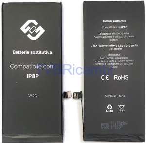 Iphone 8 PLUS Batteria de Grande capacita 高 容 量 电 池